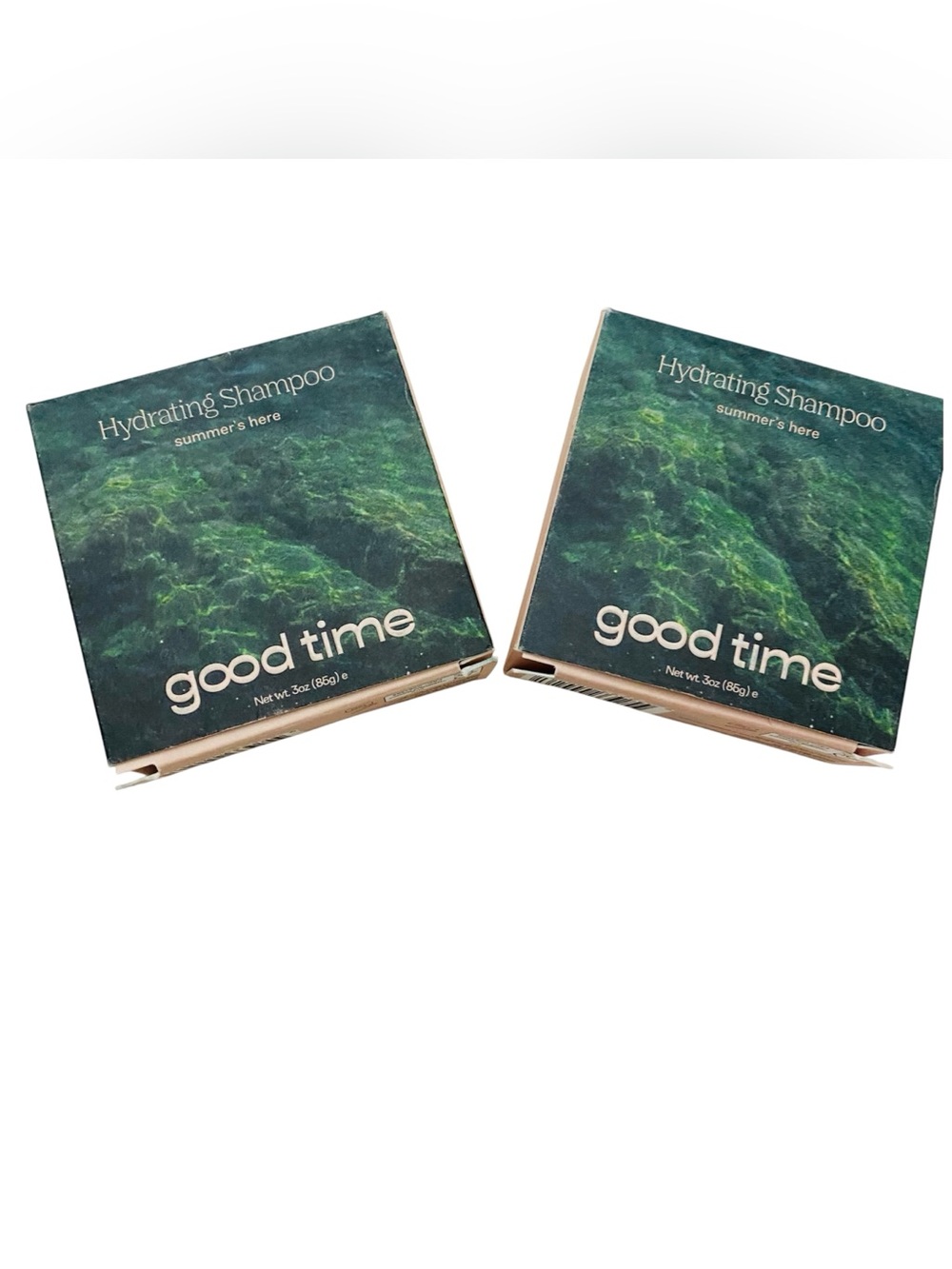 Good Time Hydrating Shampoo Bar Plastic Free Vegan Made in USA Summer’s Here